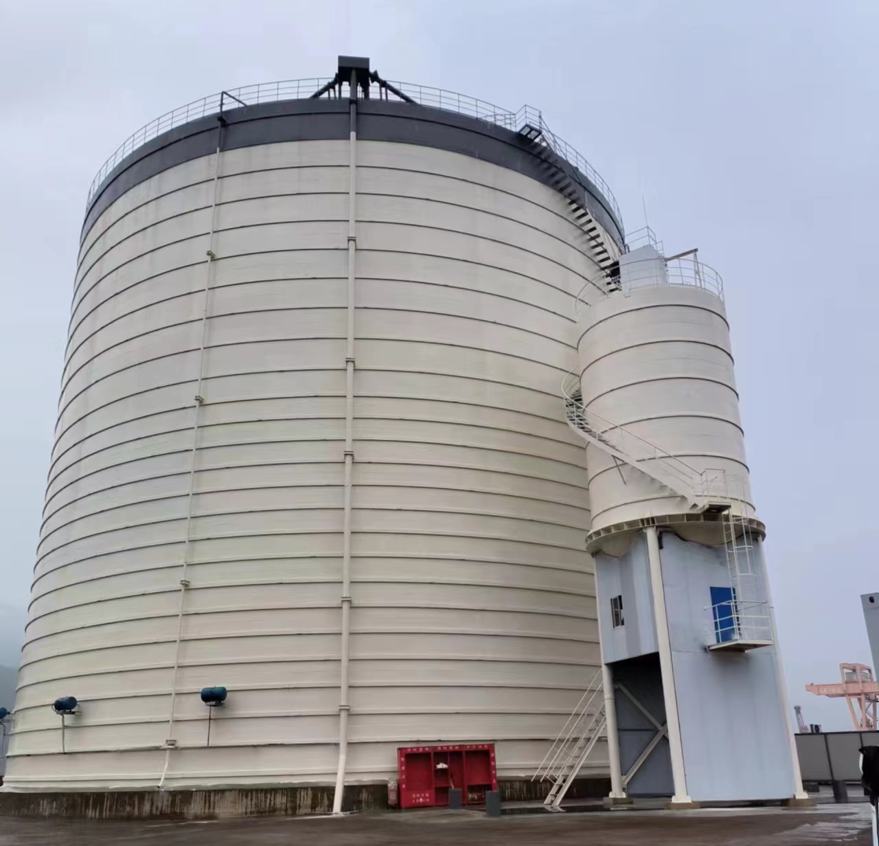 吉水10万吨水泥钢板库