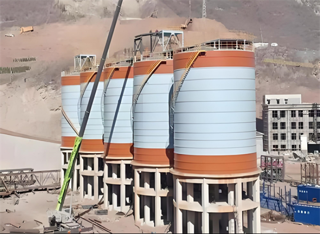 吉水高架钢板仓